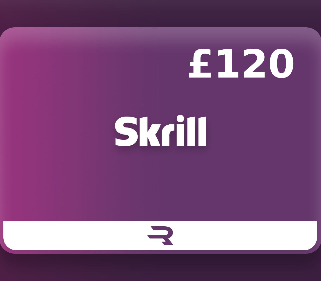 Rewarble Skrill GBP 120 Gift Card