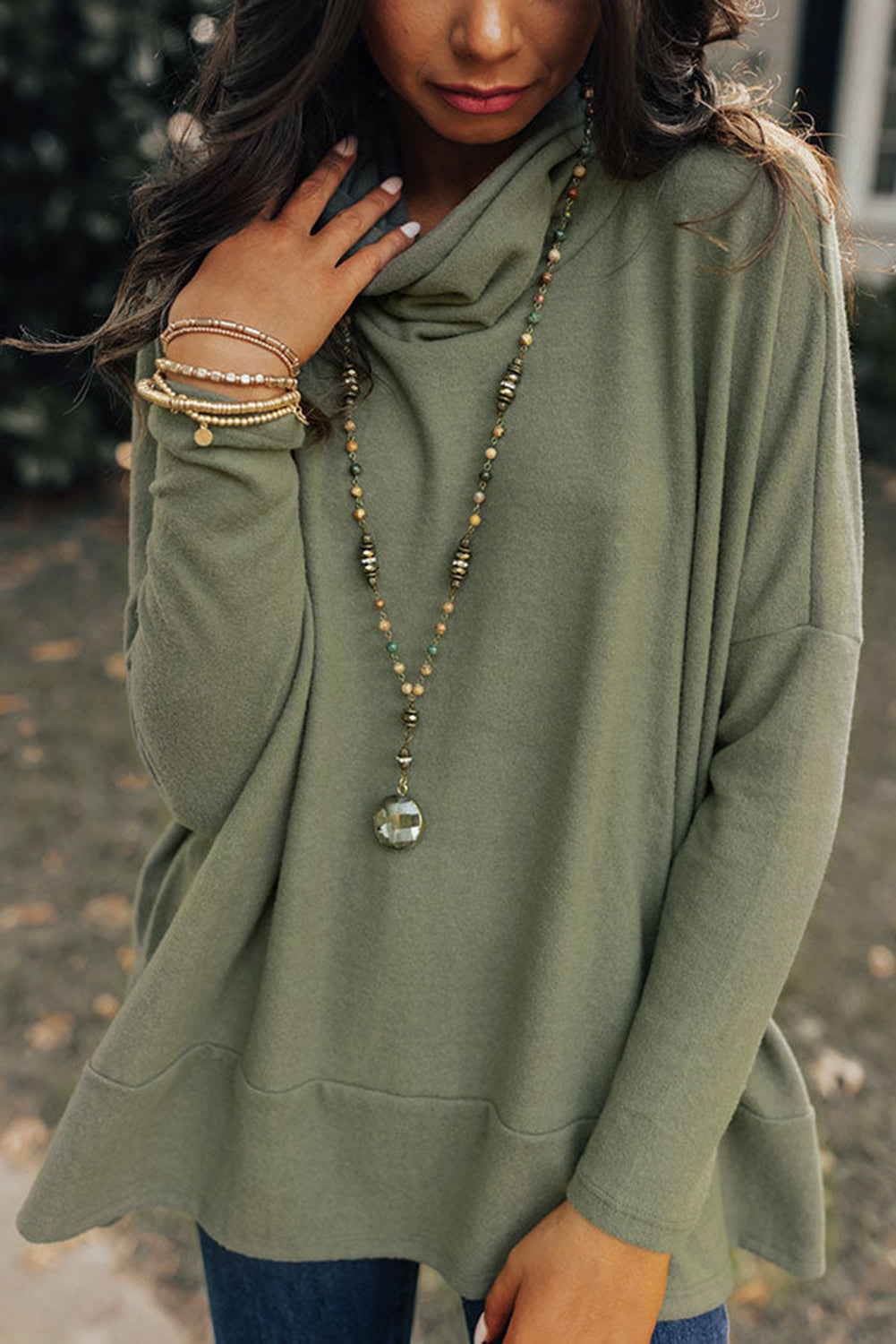 Haut femme — vert