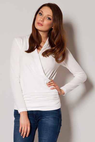 Pull femme Figl Chandail Chandail — beige