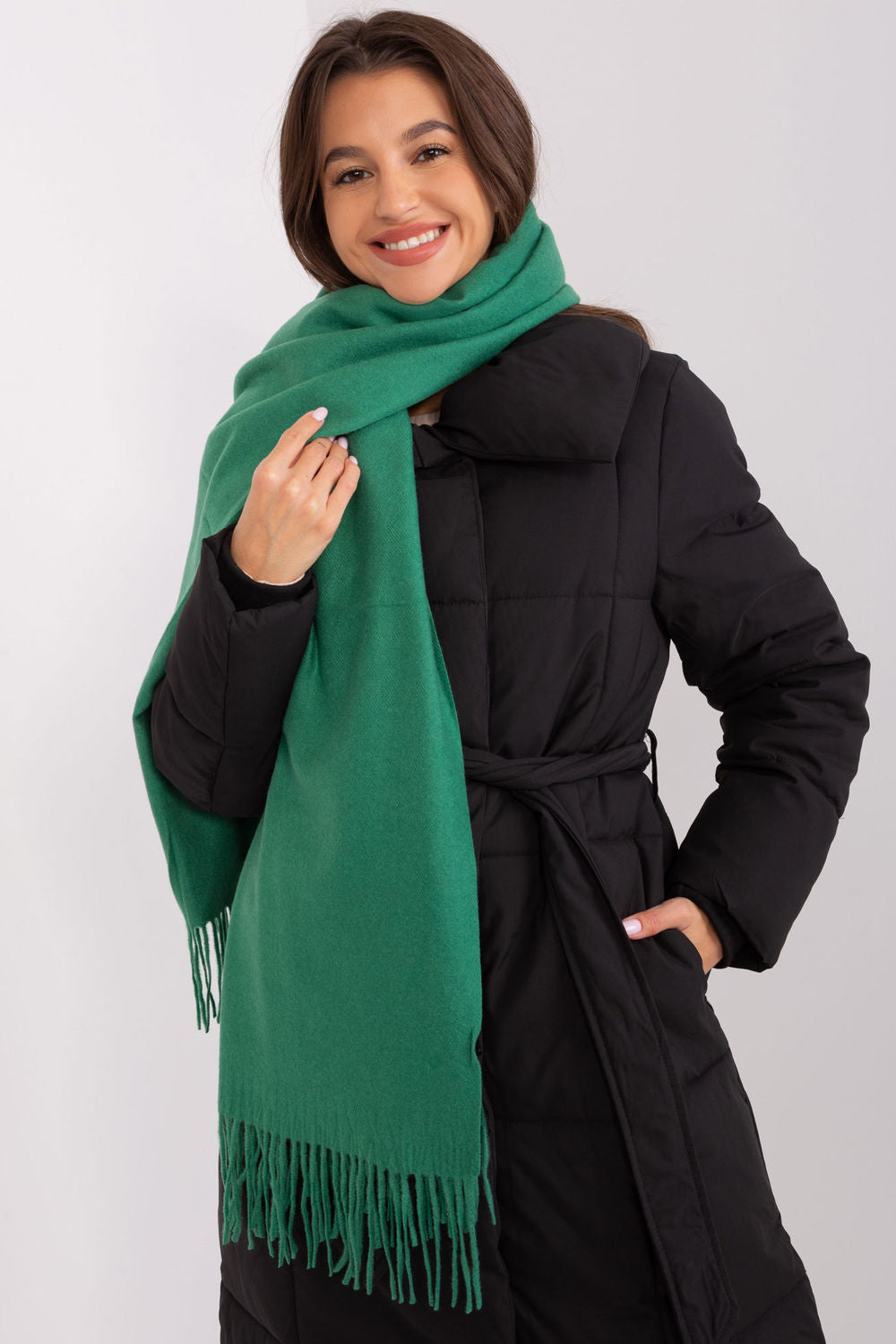 Châle femme AT — vert