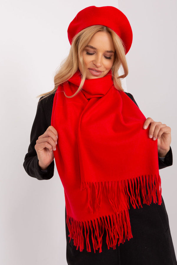 Châle femme AT — rouge