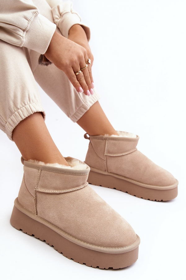 Bottes femme Step in style De Neige De — beige