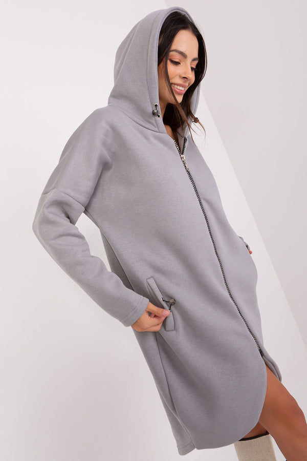T-shirt femme Rue Paris Sweatshirt Sweatshirt — gris