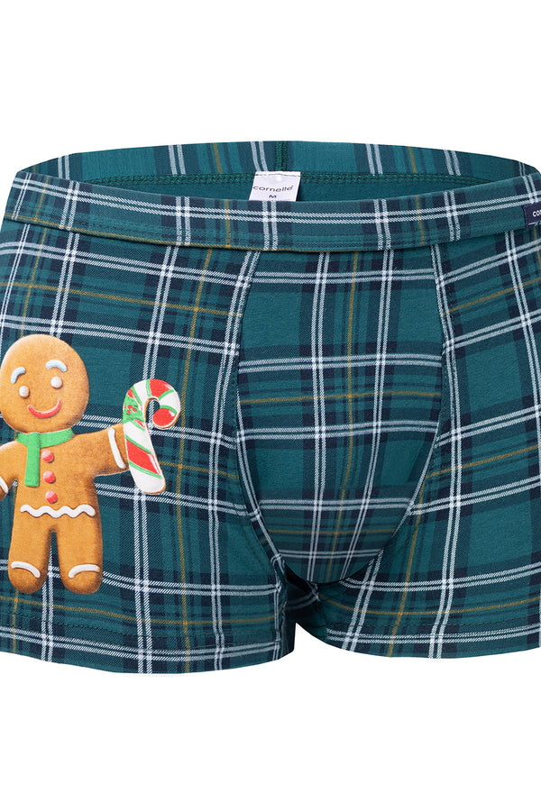 Culotte homme Cornette Boxeur Boxeur — vert