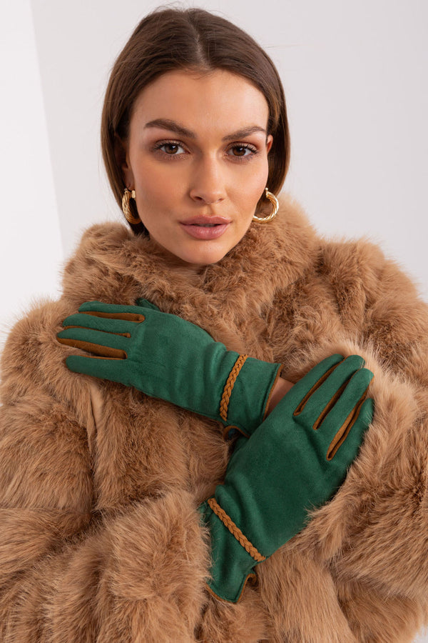 Gants femme AT — vert