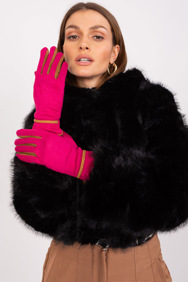 Gants femme AT — rosé