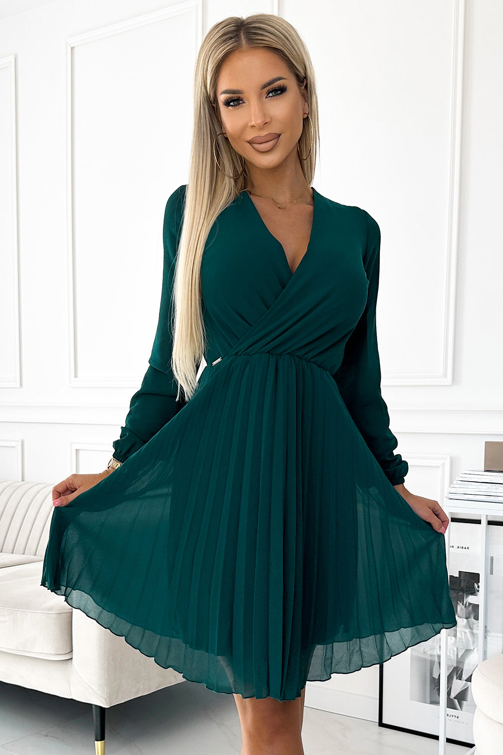 Robe femme Numoco De Cocktail De — vert