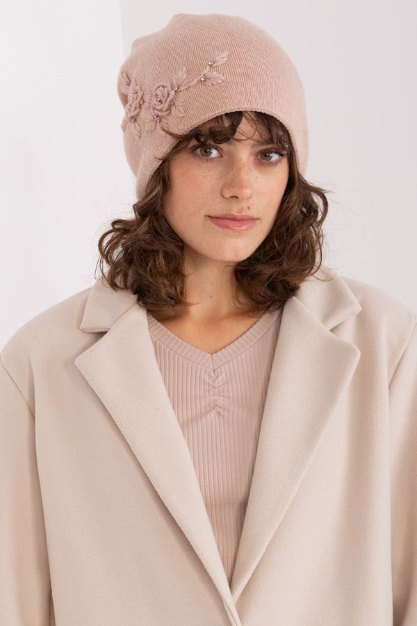 Bonnet femme AT — rosé
