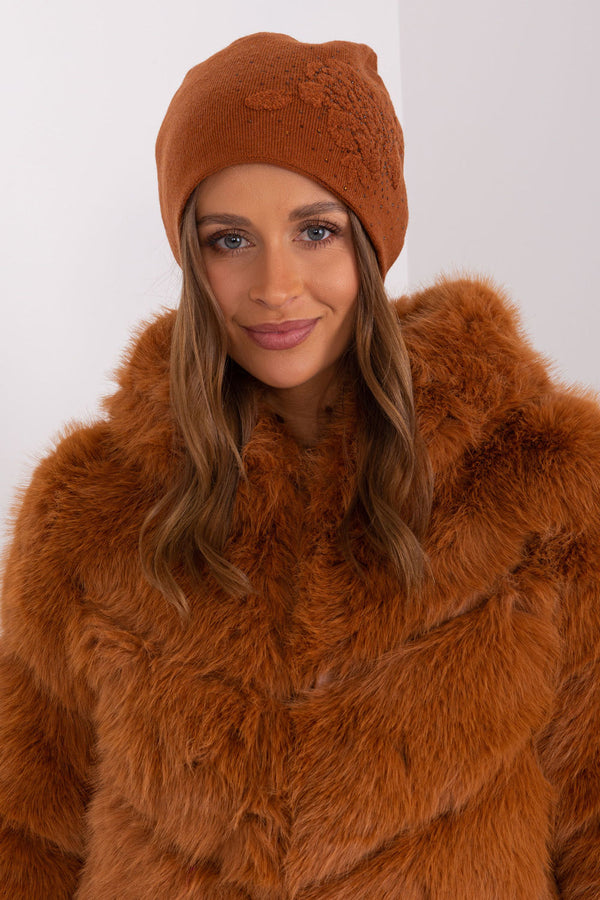Bonnet femme AT — brun