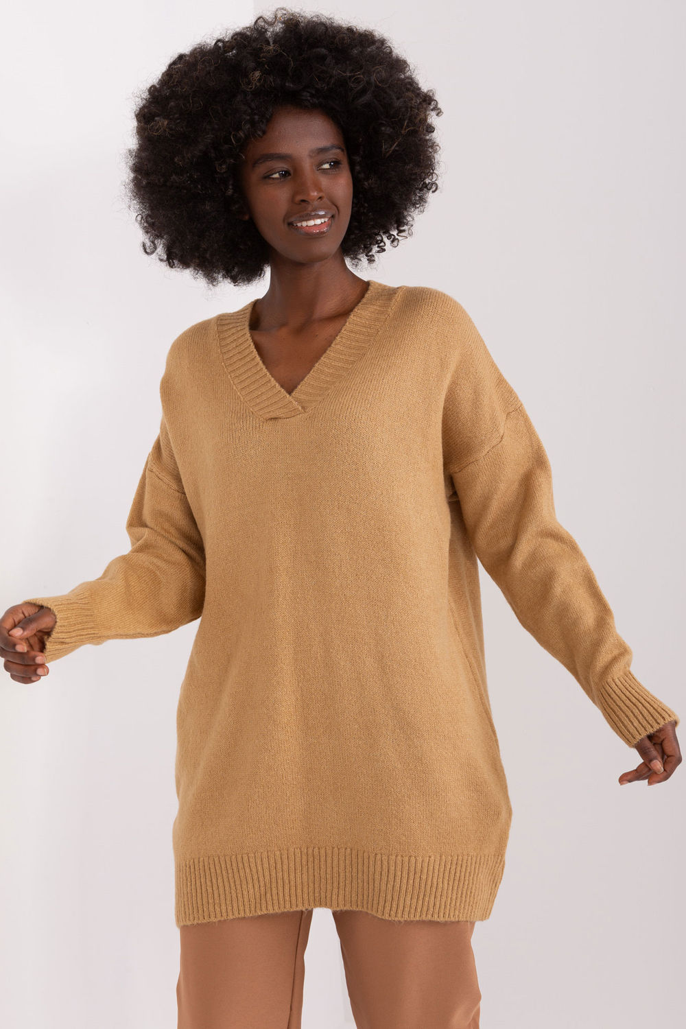 Pull femme Badu Chandail Chandail — brun