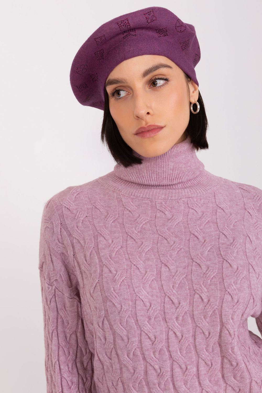 Béret femme AT — violet