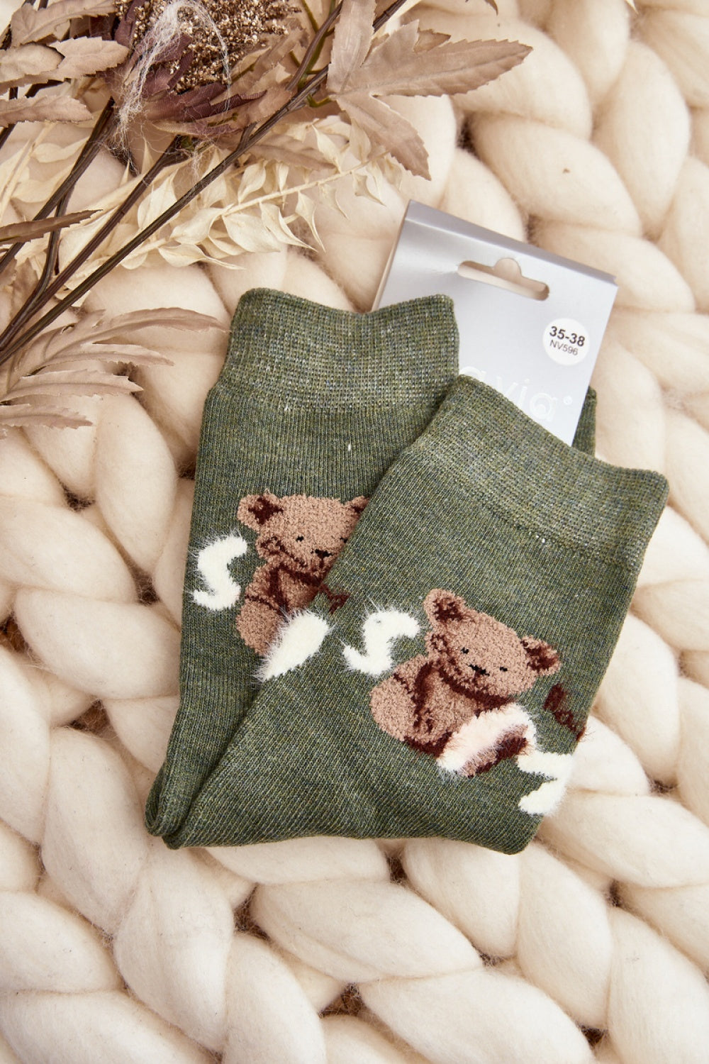 Chaussettes femme Step in style — vert