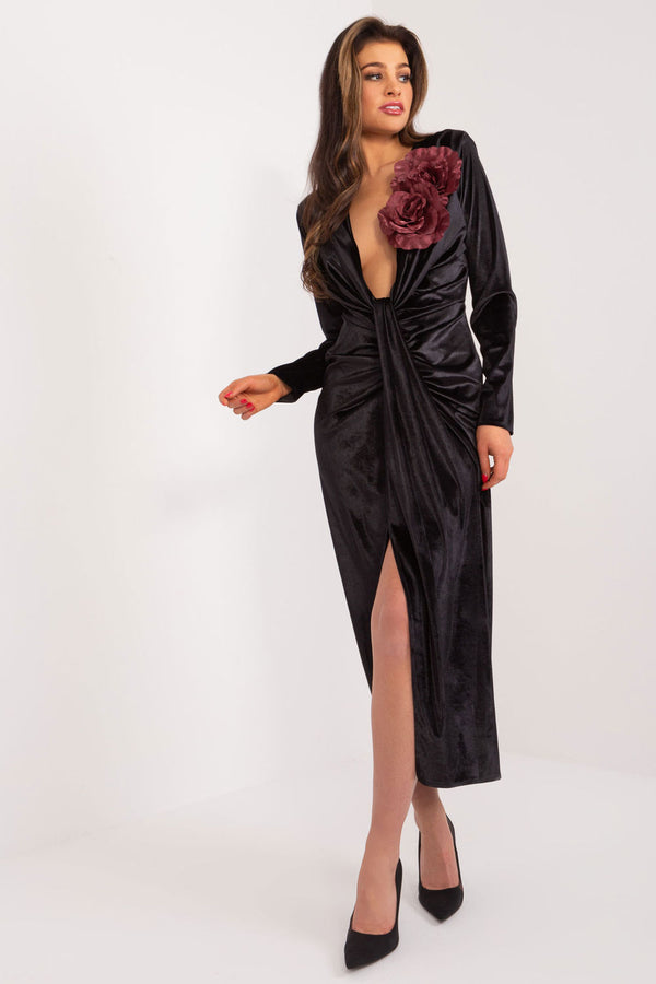 Robe femme Lakerta De Soirée De — noir