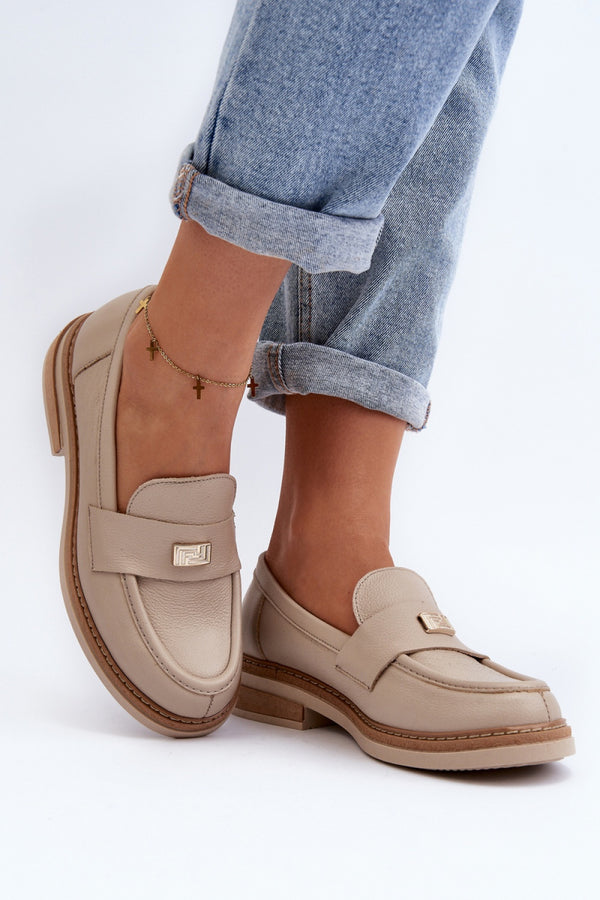 Moccasins femme Step in style — beige