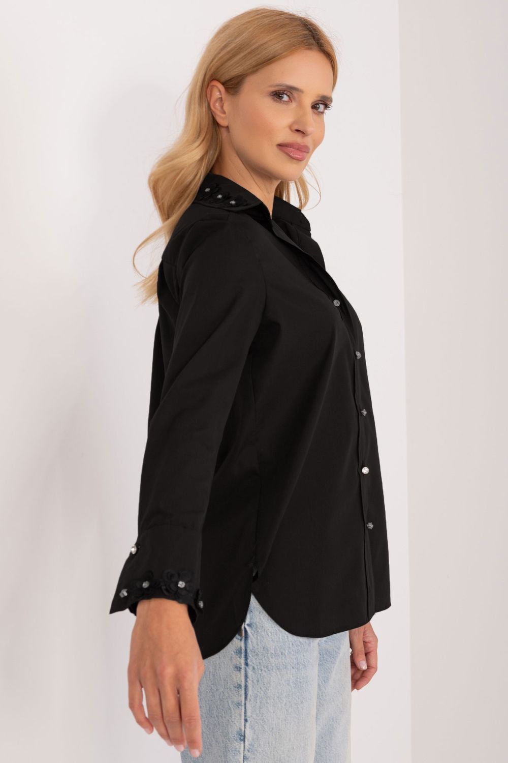 Blouse femme Lakerta — noir