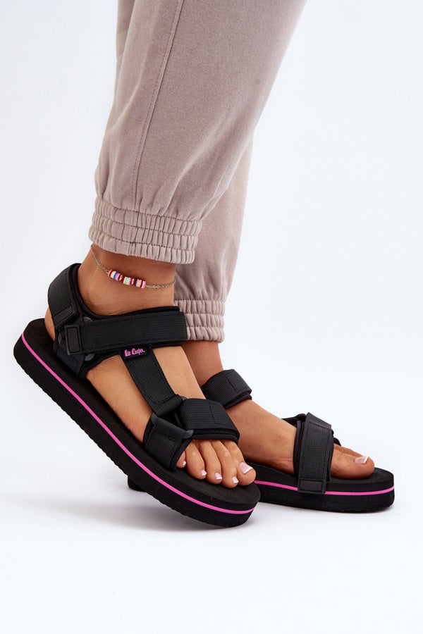 Sandales femme Step in style — noir