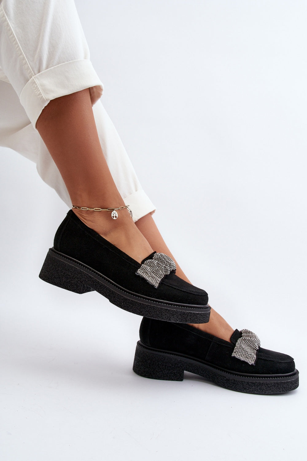 Moccasins femme Step in style — noir