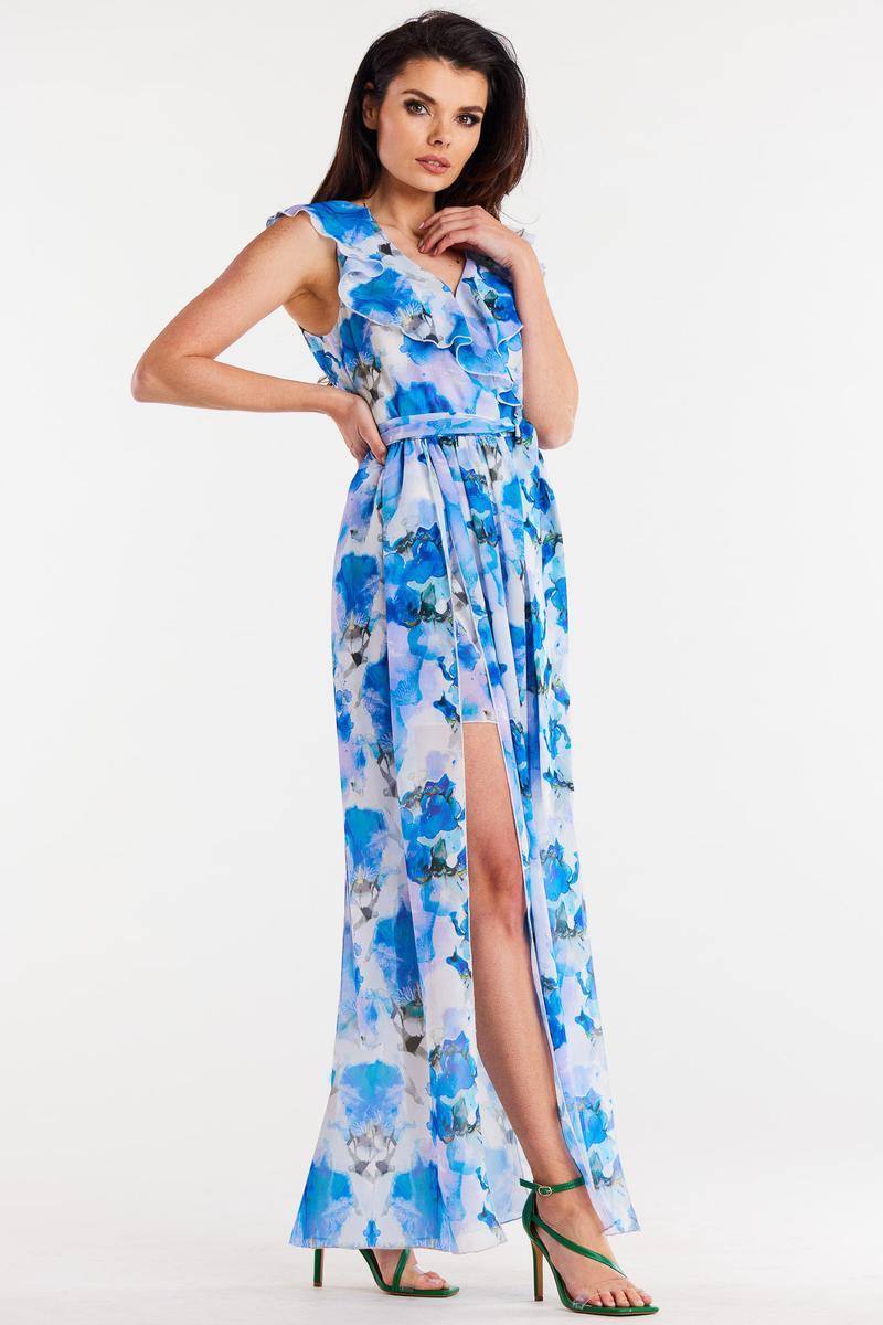 Robe femme awama De Jour De — bleu