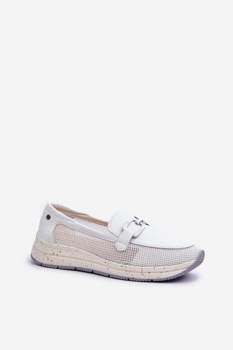 Moccasins femme Step in style — blanc