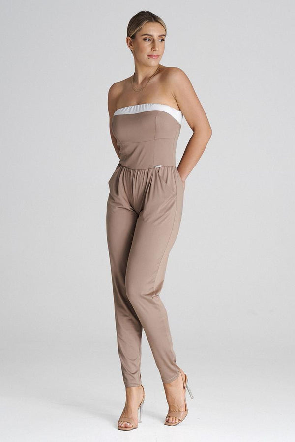 Chaussures à talons femme Figl Combinaison Combinaison — beige