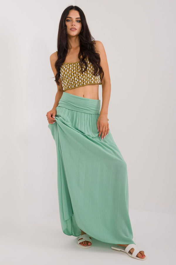 Jupe femme Och Bella Longue Longue — vert