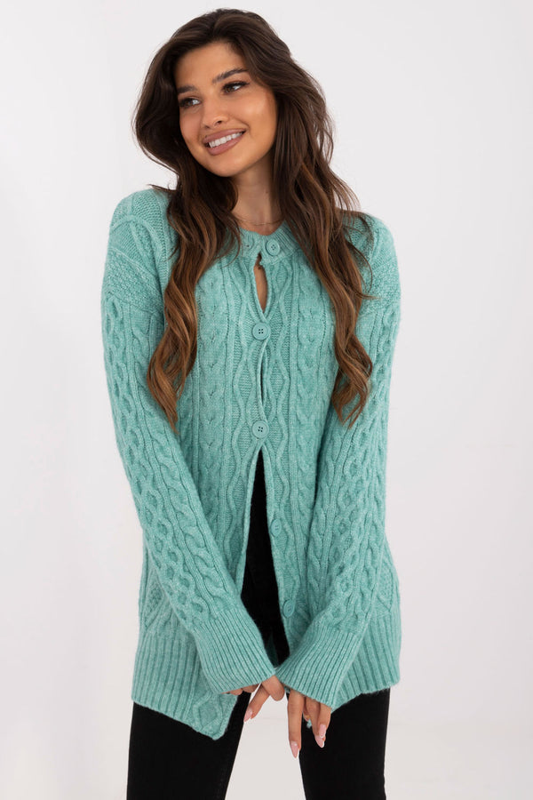 Cardigan femme AT — vert