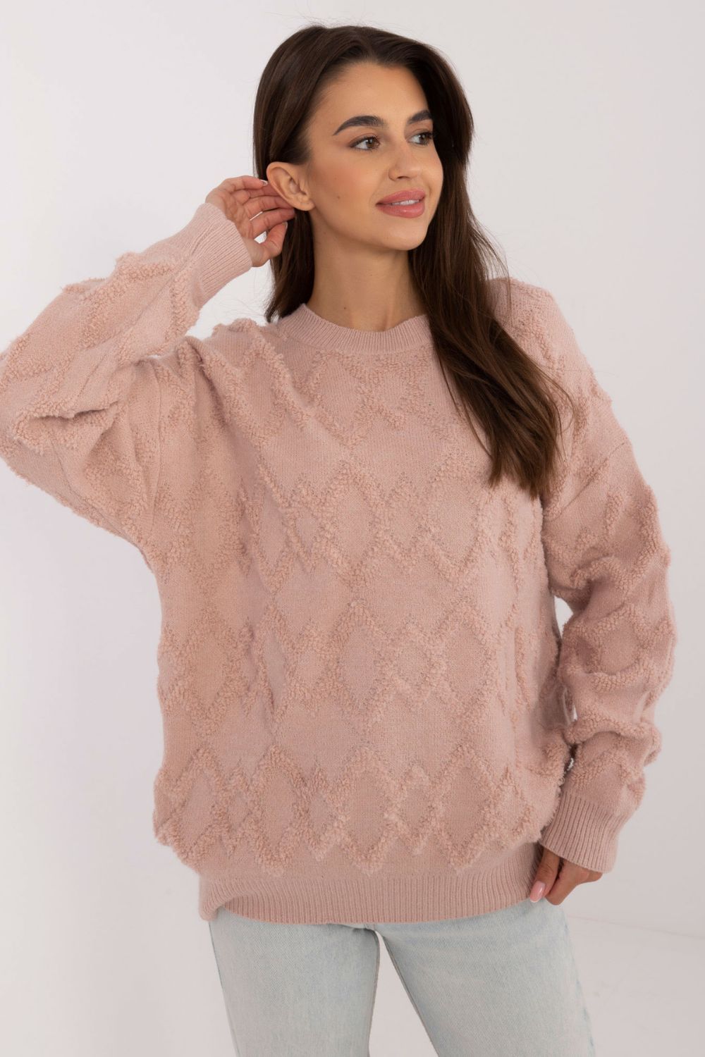 Pull femme AT Chandail Chandail — rosé