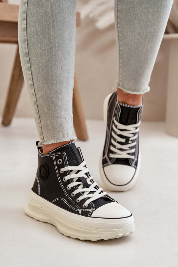 Baskets femme Step in style — noir