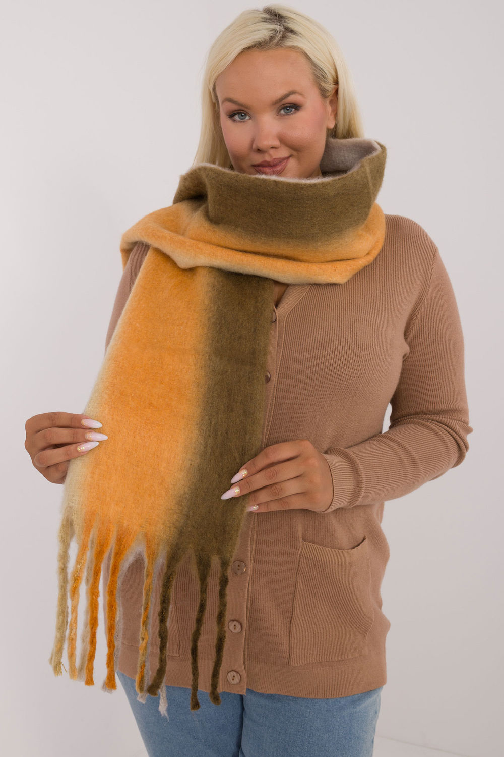 Châle femme AT — vert