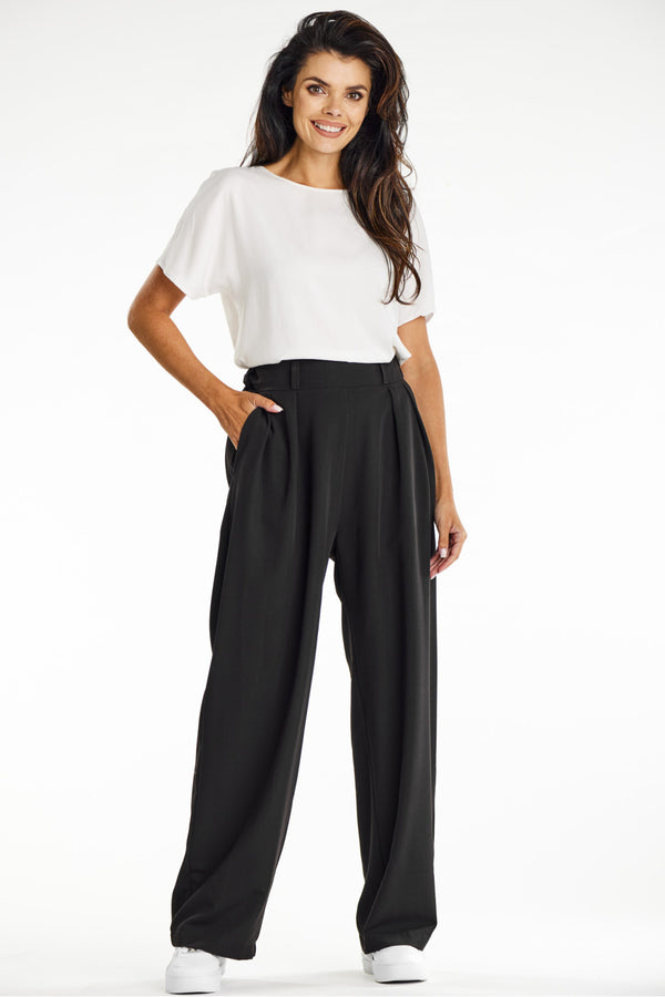 Chaussures à talons femme awama Pantalon Pantalon — noir