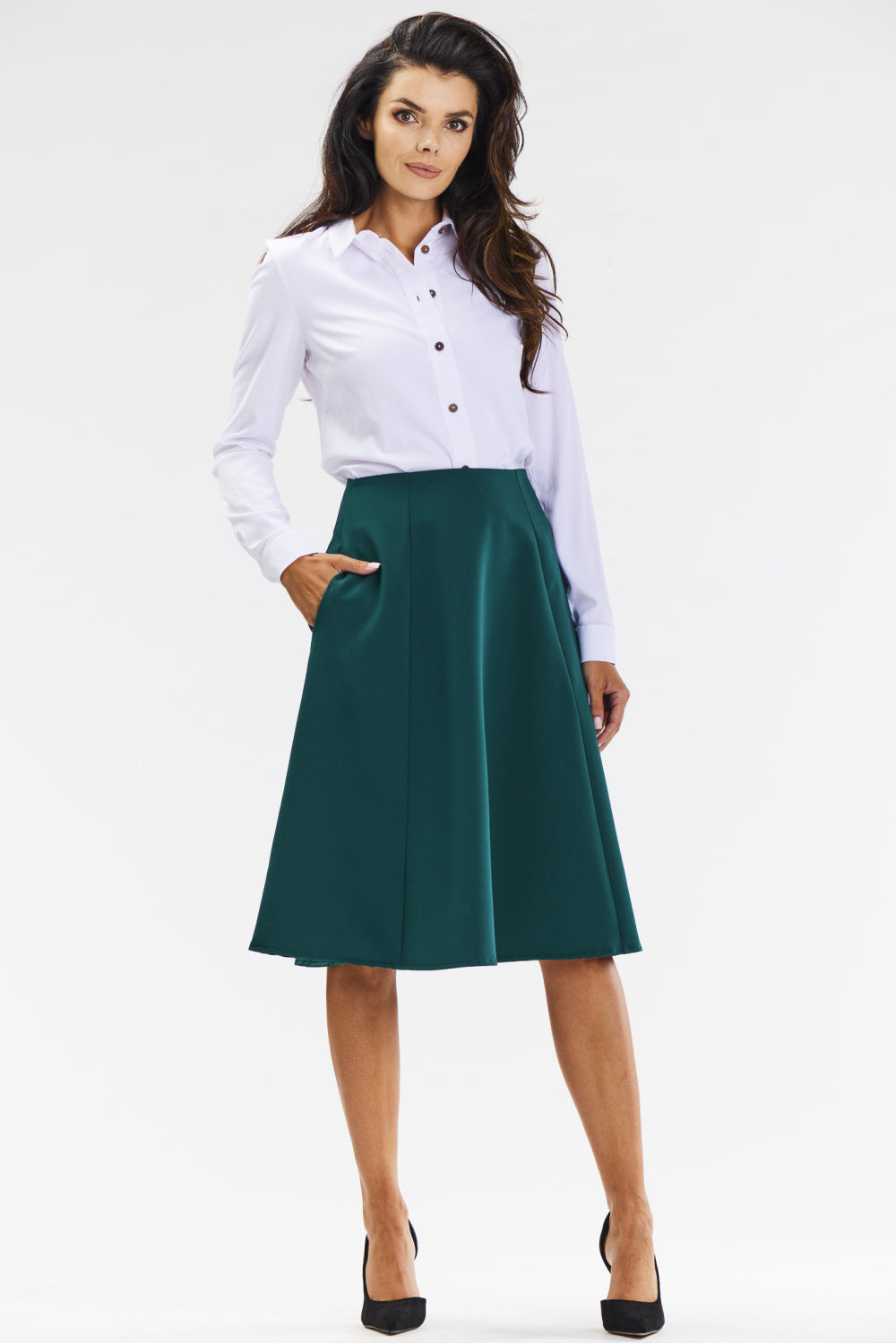 Jupe femme awama — vert