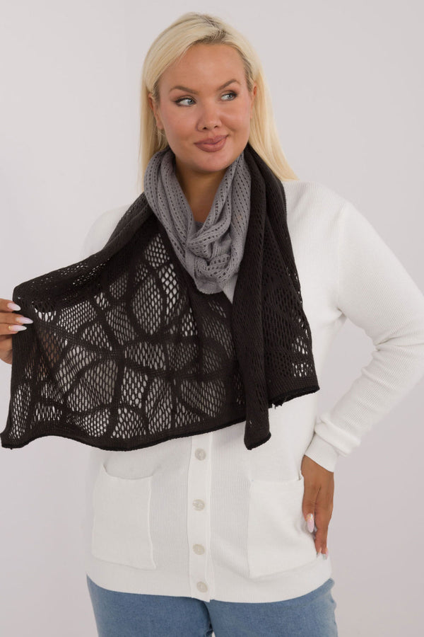 Châle femme AT — gris