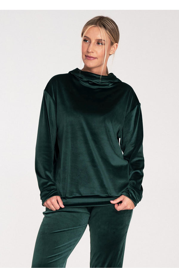 T-shirt femme Figl Sweatshirt Sweatshirt · 201502 — vert