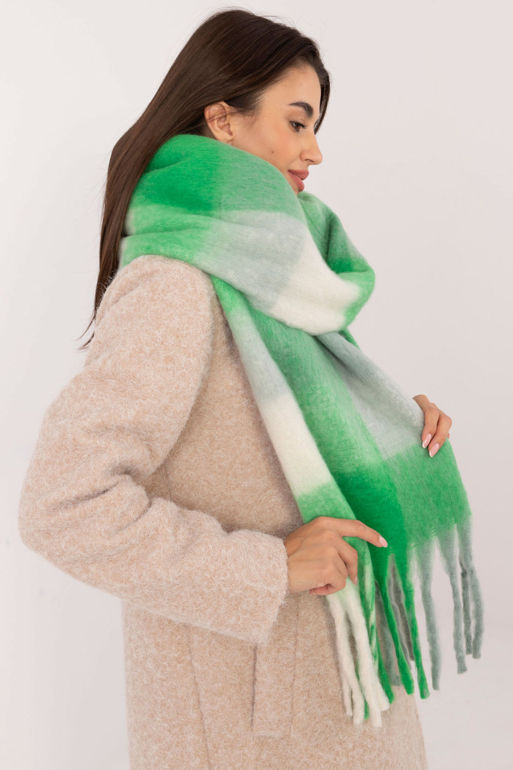 Châle femme AT — vert