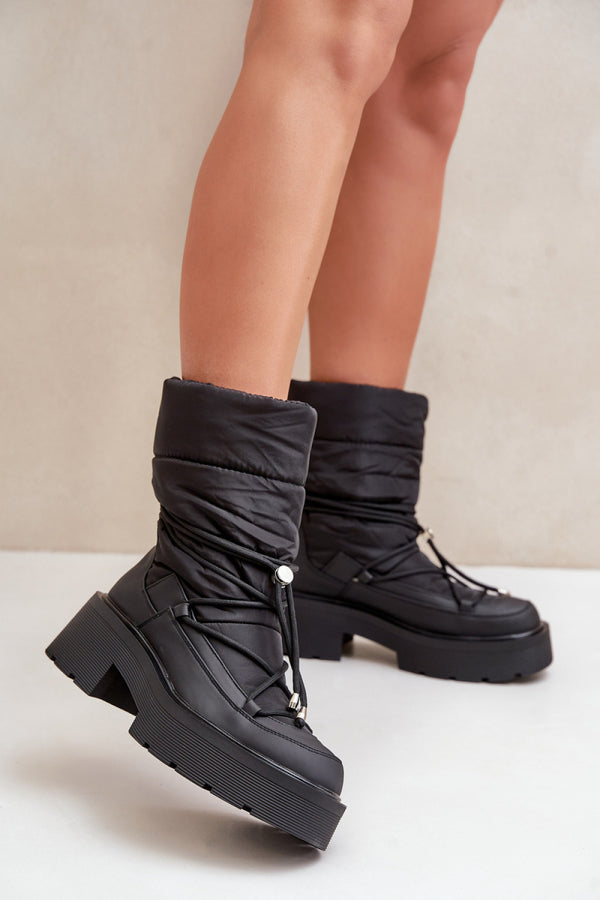 Bottes femme Step in style De Neige De — noir