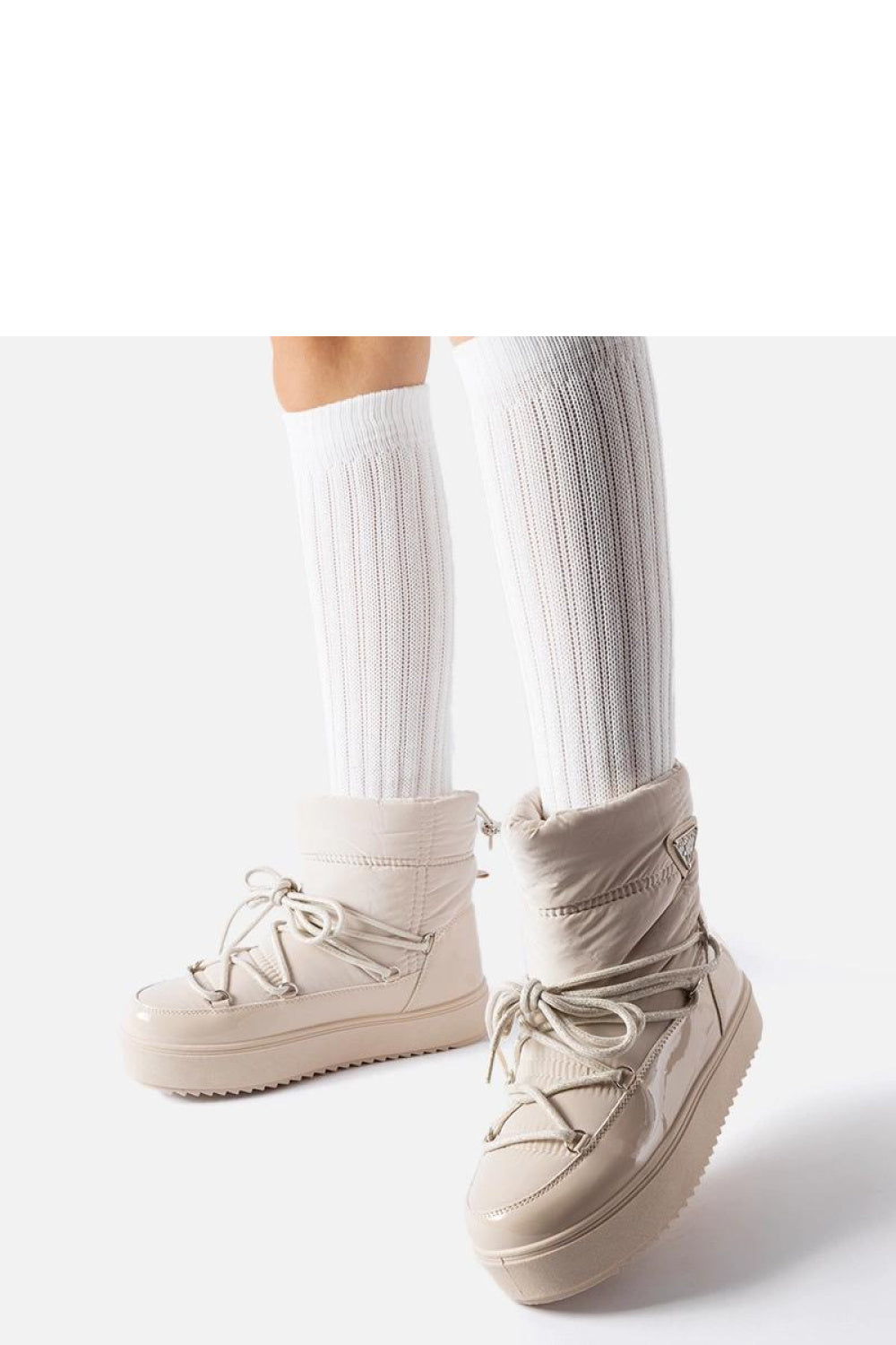 Bottes femme Solea De Neige De — beige
