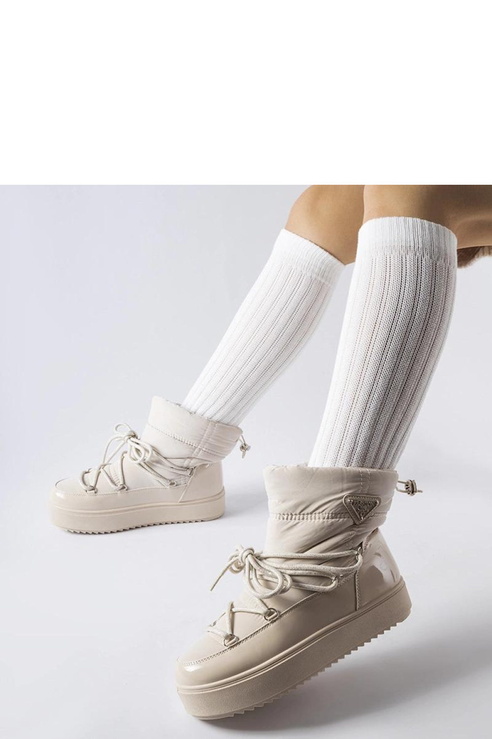 Bottes femme Solea De Neige De — beige