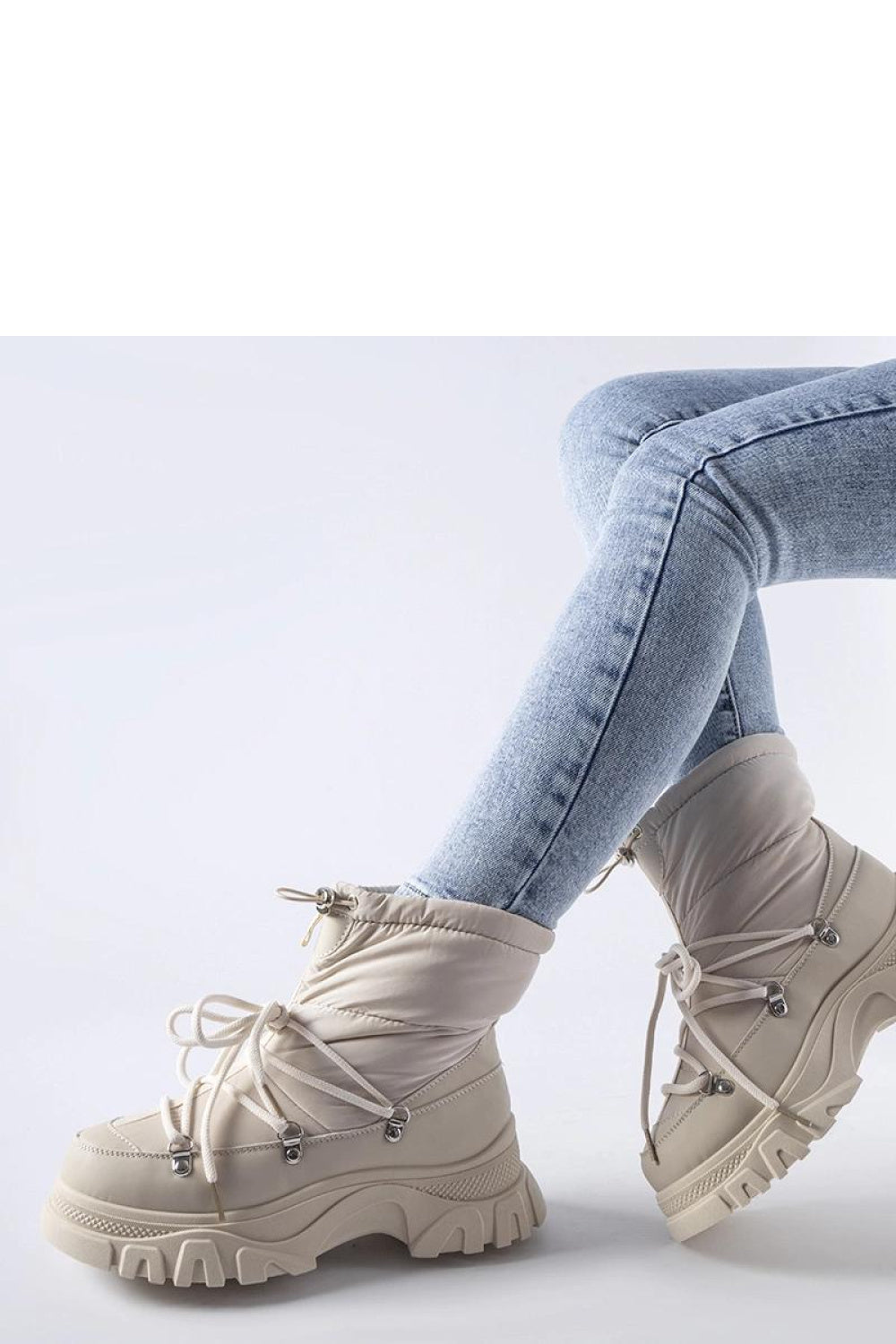 Bottes femme Solea De Neige De — beige