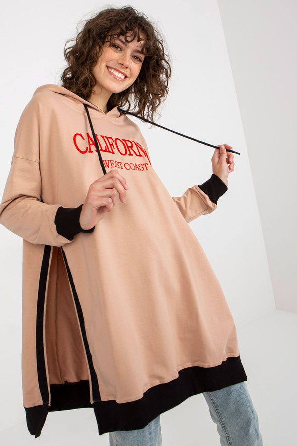 T-shirt femme Factory Price Sweatshirt Sweatshirt — beige