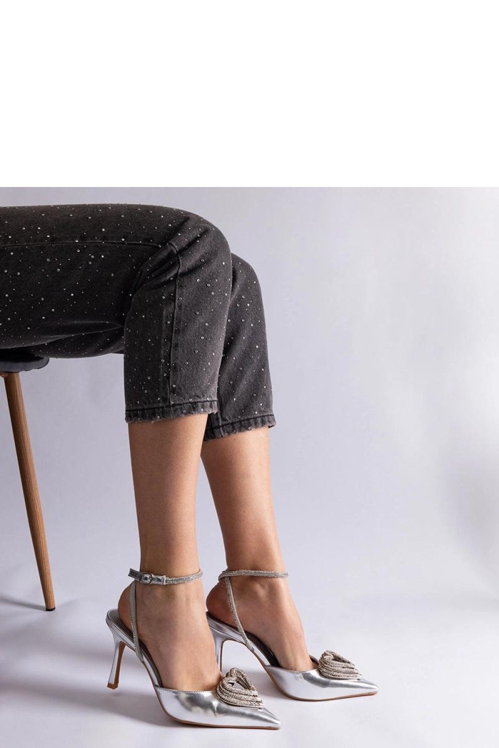 Chaussures à talons femme Solea — gris