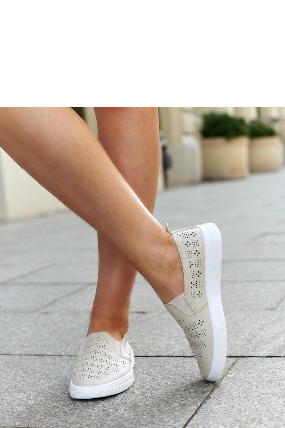 Baskets femme Solea — beige