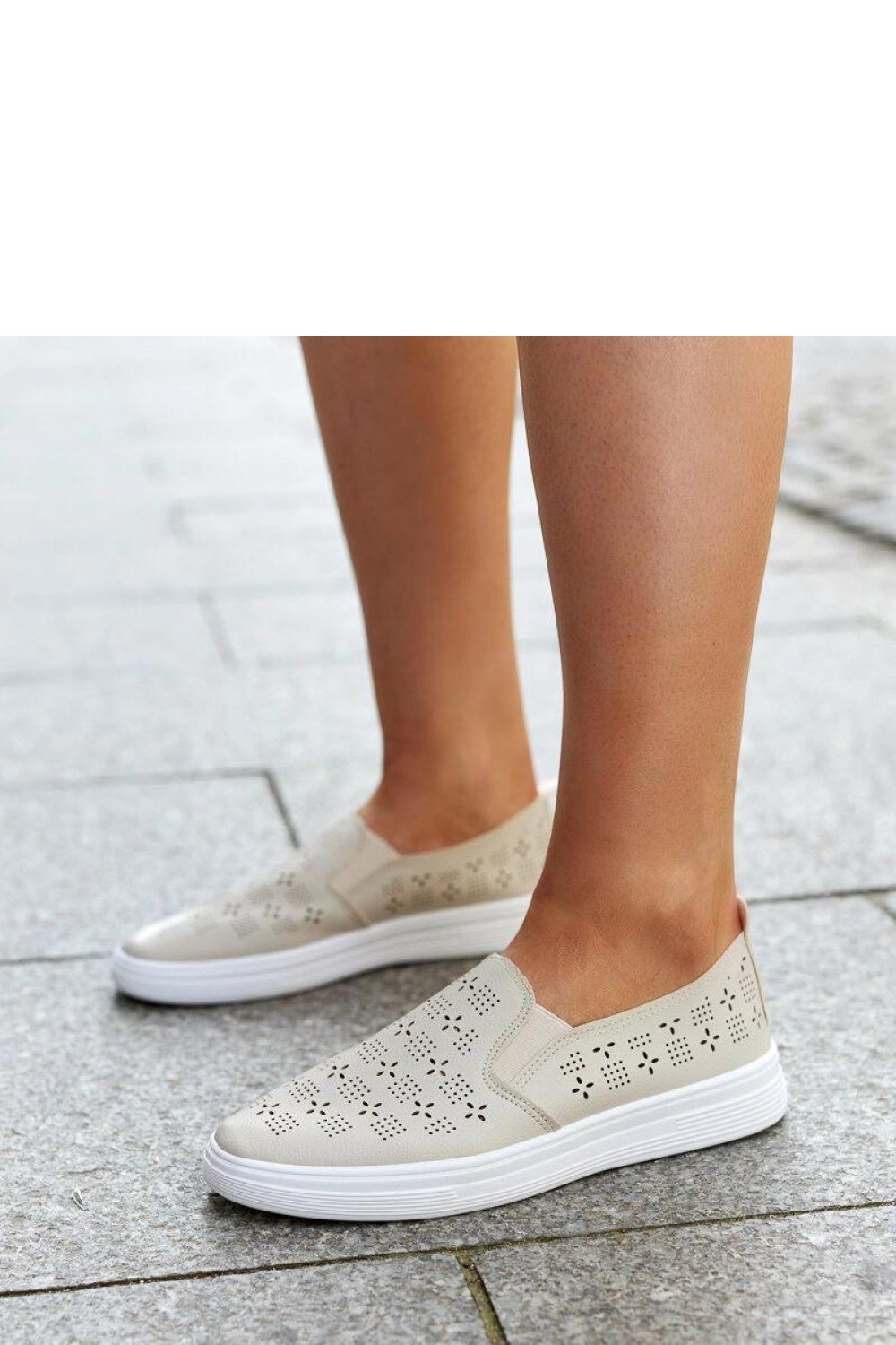 Baskets femme Solea — beige