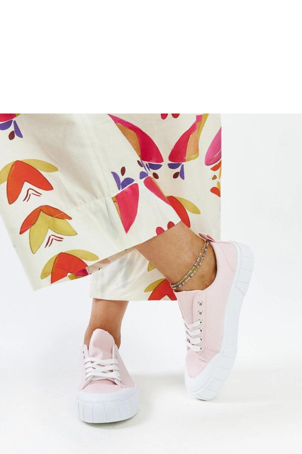 Baskets femme Solea — rosé