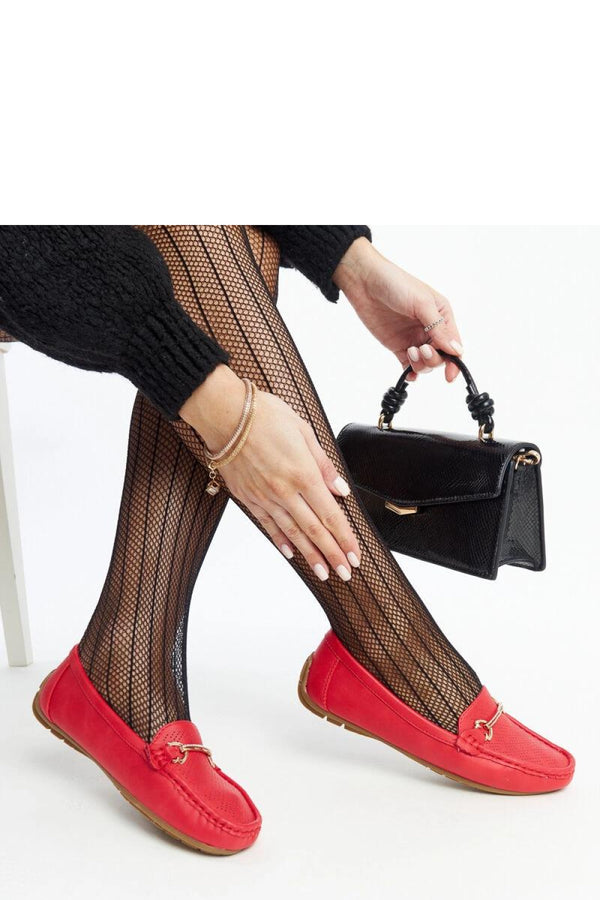 Moccasins femme Solea — rouge