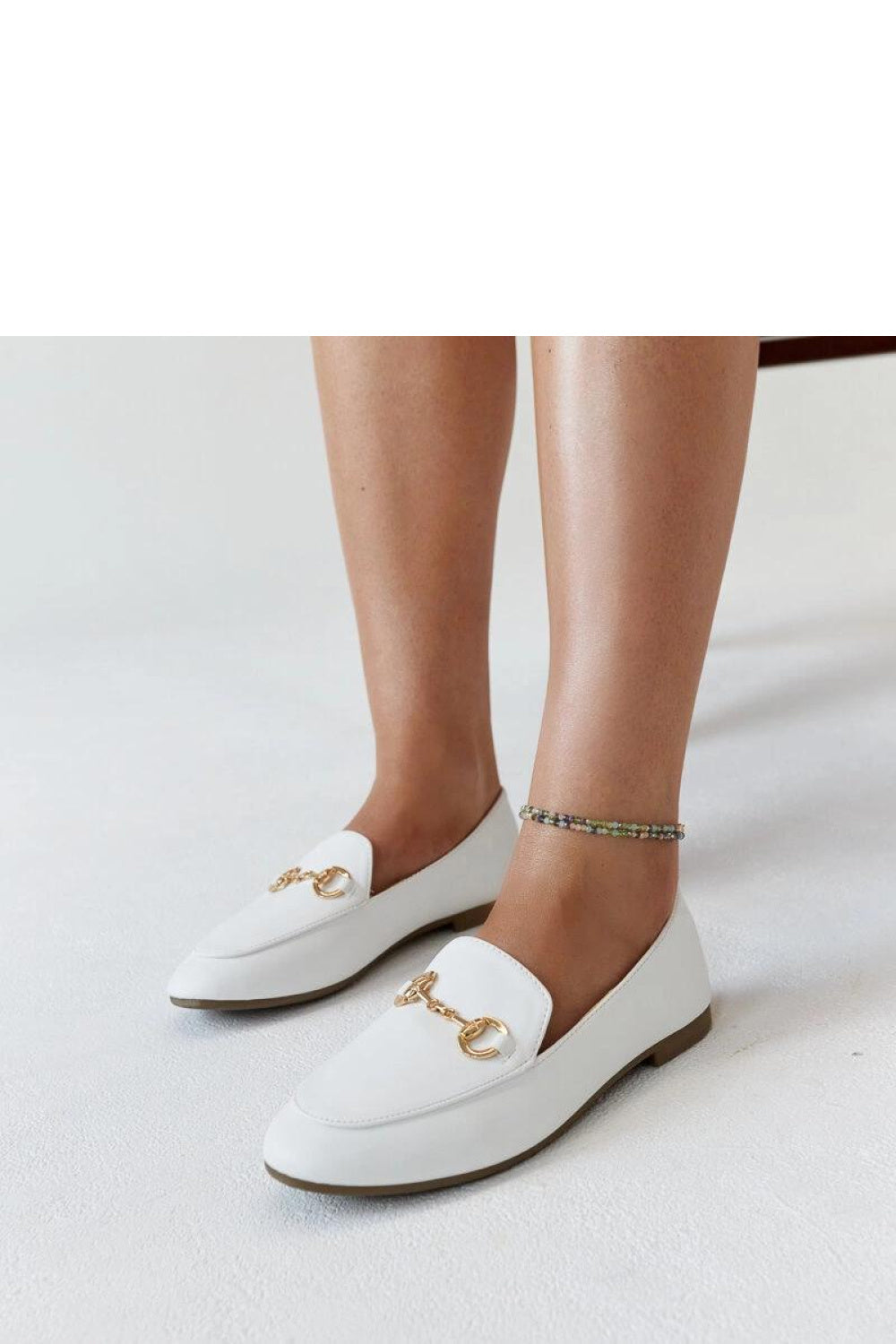 Moccasins femme Solea — blanc