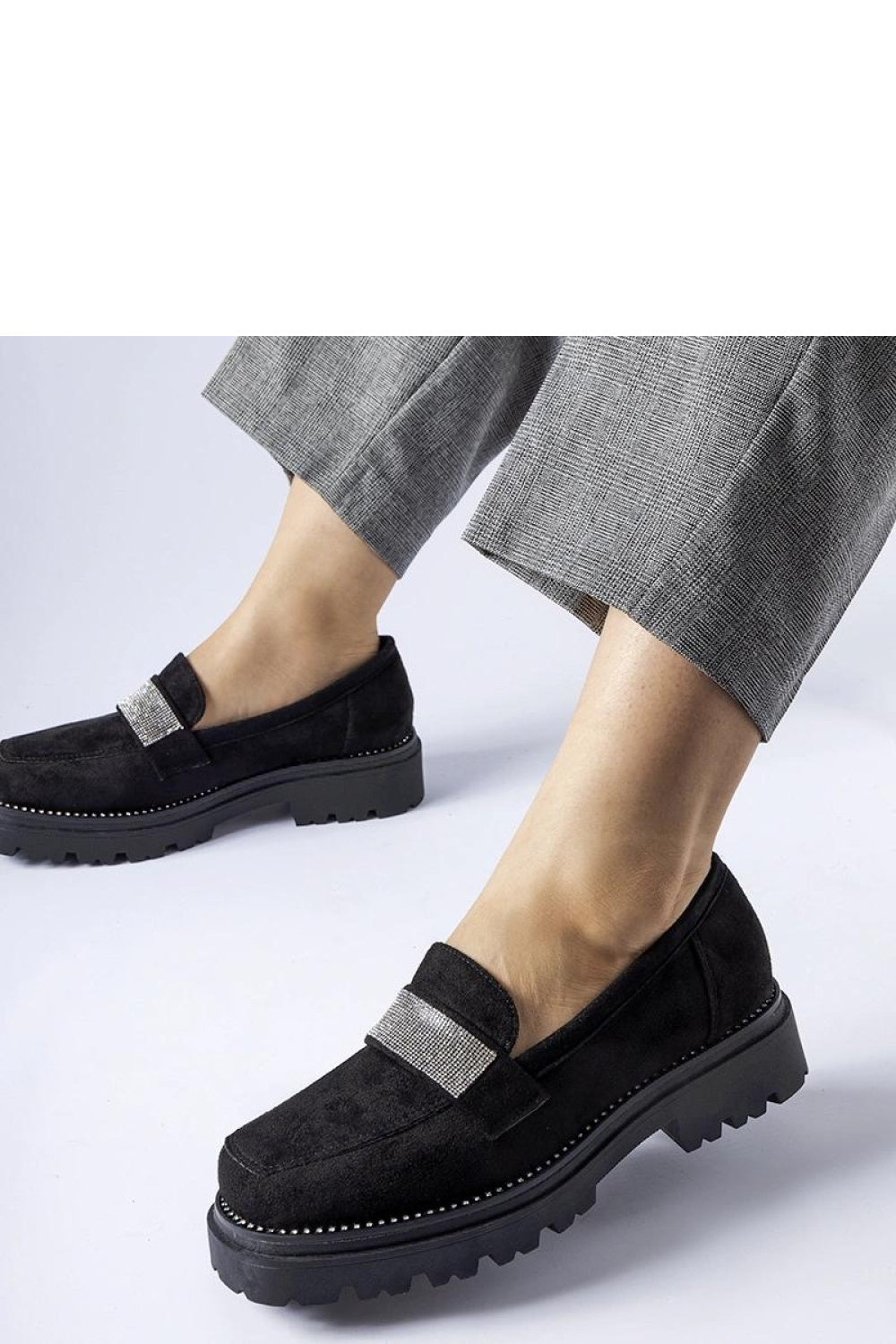 Moccasins femme Solea — noir