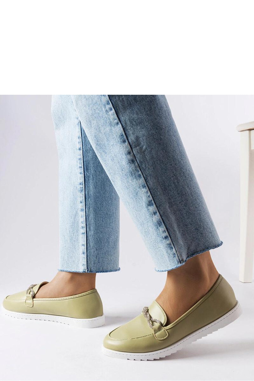 Moccasins femme Solea — vert