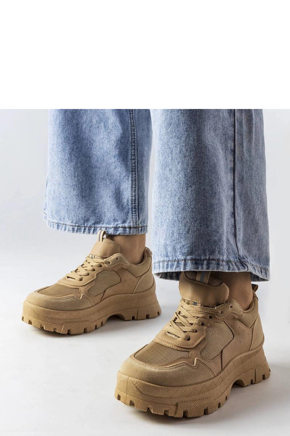 Baskets femme Solea — beige