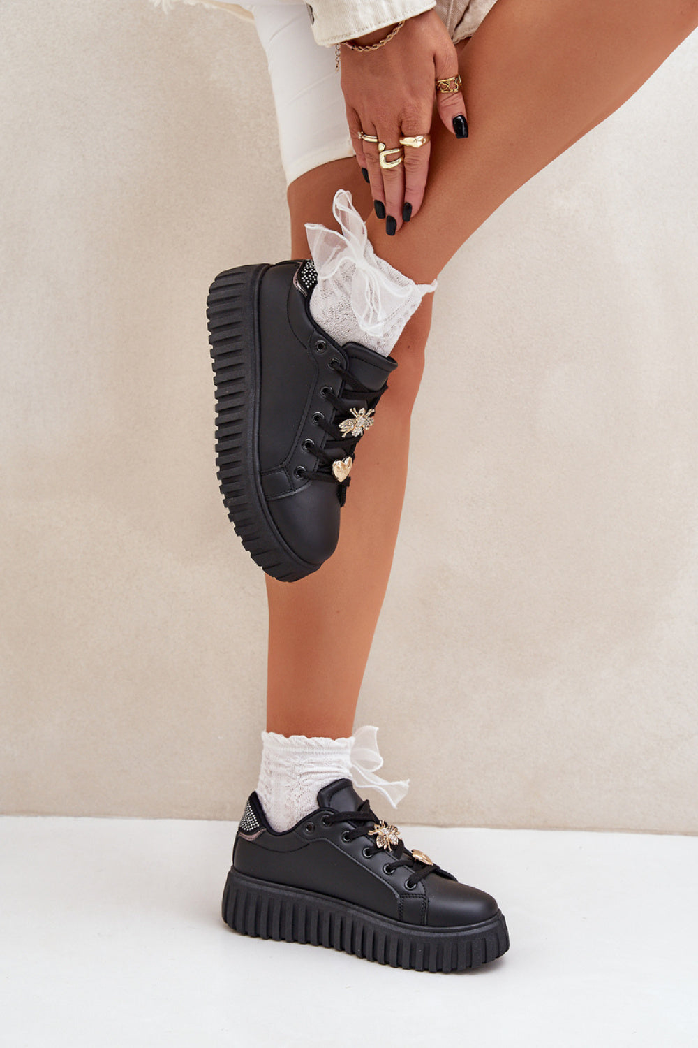 Baskets femme Step in style À Plateforme À — noir