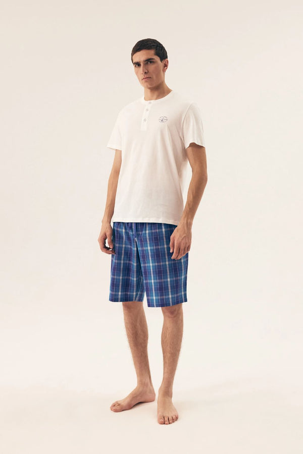 Pyjama homme Henderson — blanc